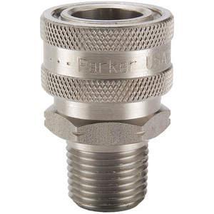 PARKER SST-4M Quick Coupling, 1/2 Inch Size, High Flow | AC4XVB 31A971