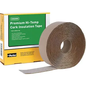 PARKER PTH1 Hi-Temp Cork Insulation Tape Roll | AH2MMN 29VN24