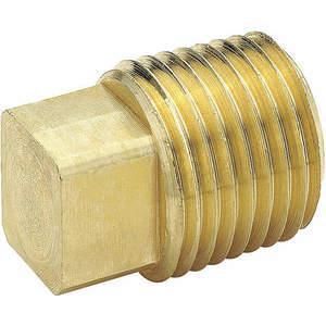 PARKER VS211P-8 Square Head Plug Brass 1/2 Inch Pipe | AA6HEF 13Y768