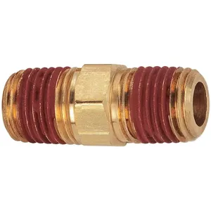 PARKER VS216P-4-2 Reducer Nipple Brass 1/4 Inch x 1/8 Inch | AA6HFM 13Y797