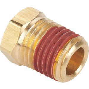 PARKER VS218P-2 Hex Head Plug Brass 1/8 Inch Pipe | AA6HFX 13Y807