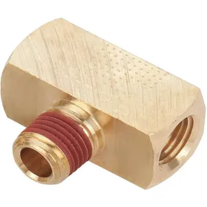 PARKER VS2224P-8 Branch Tee Brass 1/2 Inch Pipe | AA6HJC 13Y858