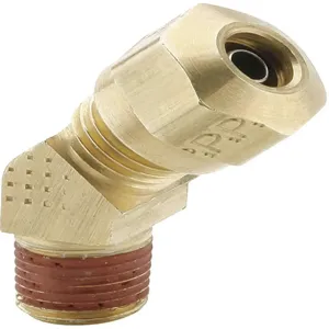 PARKER VS279NTA-8-6 Air Brake Fitting, 1/2 Inch Outside Diameter, Brass | AA3BDM 11G328