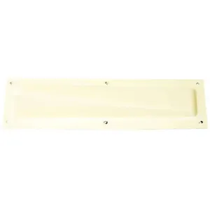 PAWLING CORP DKP-12-0-2 Door Knob Protector PVC Ivory 12 Inch Length | AH4BFN 34AT33