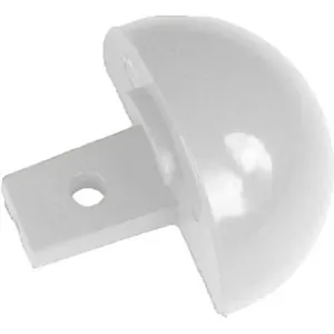 PAWLING CORP EBR-32-0-301 Outside Corner 1-1/16 x 2 Inch White | AD4UBL 44A022