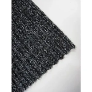 PAWLING CORP EM-22-0-38 Berber Carpet Tile Charcoal Pk12 | AF6QNU 20CA01