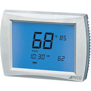PECO CONTROL SYSTEMS T12532-001 Thermostat Touchscreen Programmable Multistage | AE8TMP 6FFW5
