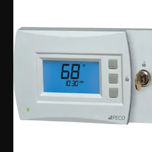 PECO CONTROL SYSTEMS T4932SCH-001 Low Voltage Thermostat Stages Heat 3 Stages Cool 2 | AH2HQU 29AT95