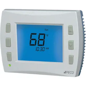 PECO CONTROL SYSTEMS T8532-IAQ Thermostat Digital Programmable Multistage | AE8TMQ 6FFW7