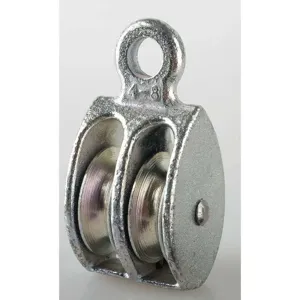 PEERLESS 3-120-04-56- Double Pulley Block Fibrous Rope | AA7JNX 16A350