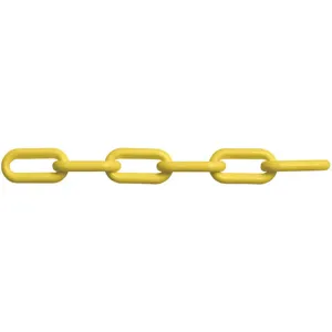 PEERLESS PEE-H2612-0552 Yellow Plastic Chain Weldlss 8mm 150 Feet length | AH8PZJ 38XH98