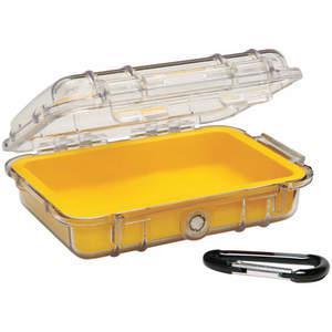 PELICAN 1020-027-100X Micro Case Yellow 6.82 x 4.75 x 2.12 In | AF6BMY 9W485