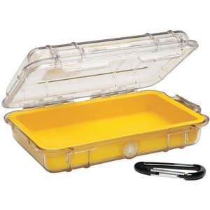 PELICAN 1040-027-100X Micro Case Yellow 7-1/2 x 5-1/16 x 2-1/8 | AF4WED 9MCT4