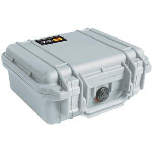 PELICAN 1200NF Protective Case 10-5/8 Inch Length Silver | AA4TUE 13D722