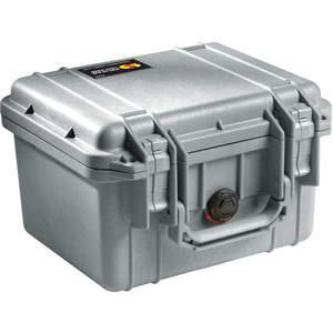 PELICAN 1300NF Protective Case 10-5/8 Inch Length Silver | AA4TUL 13D728