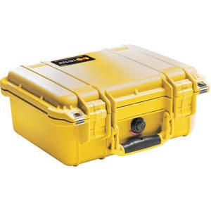 PELICAN 1400NF Protective Case 13.37 In x 11.62 In W, Yellow | AA4TUV 13D736