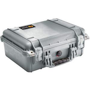 PELICAN 1450NF Protective Case 16 Inch Length 13 Inch Width Silver | AA4TVW 13D762