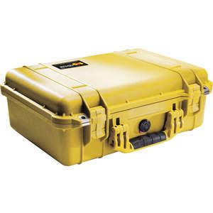PELICAN 1500NF Protective Case 18-1/2 Inch Length Yellow | AA4UGT 13E461