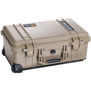 PELICAN 1510NF Protective Case 22 In L 13-13/16 In W, Desert Tan | AA4UGY 13E466