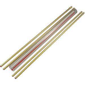 PENBERTHY LG-12R Glasstab-Set, rote Linie, 3/4 Zoll Durchmesser, 12 Zoll Länge | AA3KQB 11N065