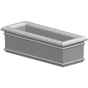 PETERSEN MFG. A60X24X18 Security Planter 18 Inch Height | AH3DRN 31EX58