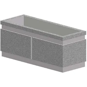 PETERSEN MFG. P18X48 Security Planter 20 Inch Height | AH3DQW 31EX40