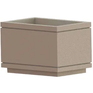 PETERSEN MFG. P36X24X24 Security Planter 24 Inch Height | AH3DQR 31EX35