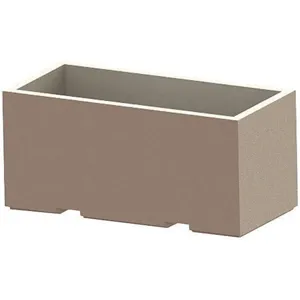 PETERSEN MFG. P78X36X36 Security Planter Concrete 36 Inch Height | AH3DUX 31EY14