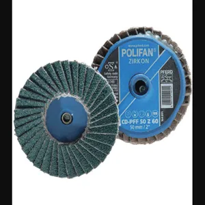 PFERD 42814 Mini Flap Disc 2 Inch 40 Grit Zirconia | AH6GEU 35ZG30