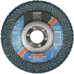 PFERD 67196 Flap Disc 5 x 7/8 Zirc 40gt M | AC6GFF 33N395