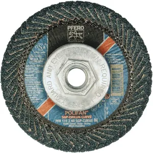 PFERD 67212 Flap Disc 4-1/2 x 5/8-11 Z 40gt M | AC6GFH 33N397