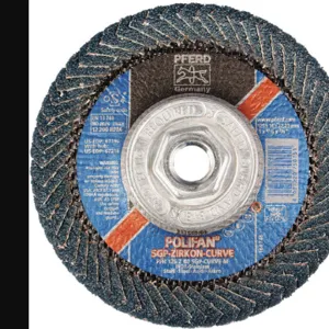 PFERD 67216 Flap Disc 5 x 5/8-11 Zirc 40gt M | AC6GFK 33N399