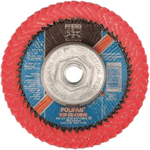 PFERD 67217 Flap Disc 5 x 5/8-11 Ceramic 60 M | AC6GFP 33N404