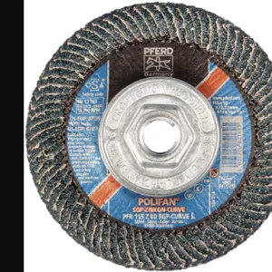 PFERD 67359 Flap Disc 4-1/2 x 5/8-11 Z 40gt L | AC6GFJ 33N398