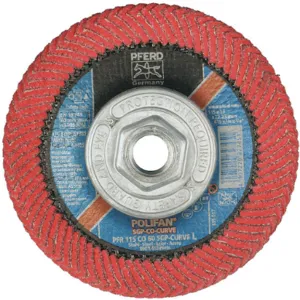 PFERD 67405 Flap Disc 4-1/2 x 5/8-11 Ceramic 60 L | AC6GFN 33N403