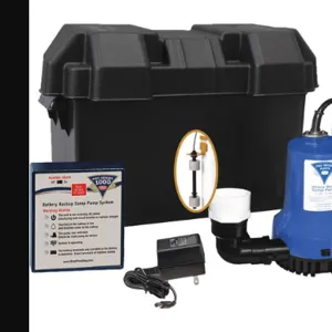 PRO SERIES SUMP PUMPS PHCC-1000 Pump Battery Backup | AD8WWE 4NE46