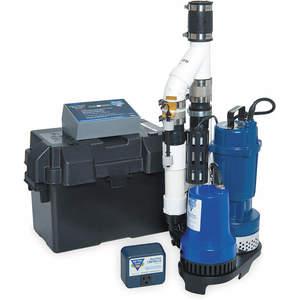 PRO SERIES SUMP PUMPS PS-C22 Sump/battery Backup System 10 Amps Backup | AD6ZPV 4CUK3