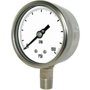 PIC GAUGES 4001-2LW Manometer Heavy Duty 4 Zoll 20K psi | AG9EGY 19RZ35