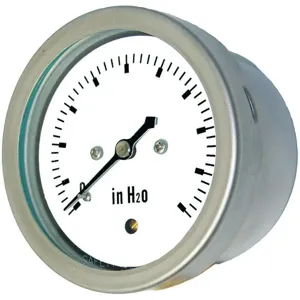 PIC GAUGES LP2-SB-254-60 Low Pressure Gauge Capsule 0 to 60 Inch H2O | AG9EHH 19RZ46