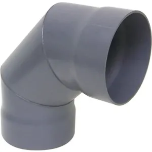 PLASTIC SUPPLY PVCEA06 Elbow Pvc 90 Degree 1 Radius 6 Inch | AF2LDB 6UXP7