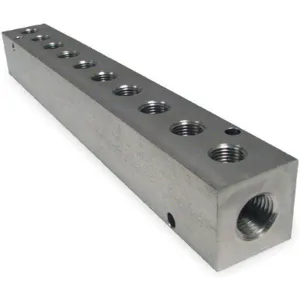 PNEUMADYNE INC M10-125-10-SS Manifold Stainless Steel Npt 7-3/4 Inch Length | AC2HTC 2KHL6