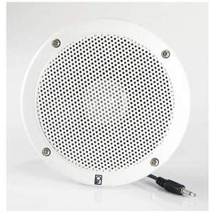 POLY-PLANAR MA1000-RB Remote Speaker Black 1-39/64 Inch D 20W | AH8ZMG 39DN93