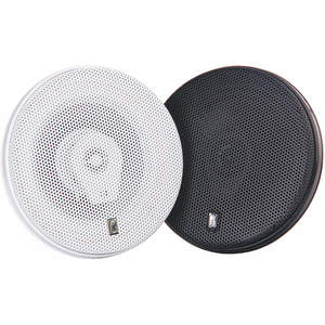POLY-PLANAR MA8506-B Outdoor Speakers Black 2-13/32 Inch Depth PR | AH8ZLC 39DN66