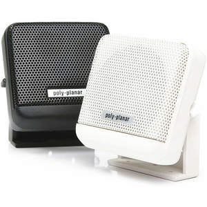 POLY-PLANAR MB21-B Remote Speaker Black 1-1/4 Inch D 4 ohm | AH8ZMP 39DP01