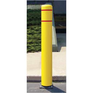 POST GUARD 111CM Flexible Bollard Concrete H 52 Inch Yellow | AE9UGE 6MGW2
