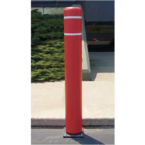 POST GUARD 111CMR Flexible Bollard Concrete H52 Red Cover | AE9VDG 6MPV9