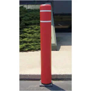 POST GUARD 111AMR Flexible Bollard Asphalt H 52 Red Cover | AE9VDH 6MPW0