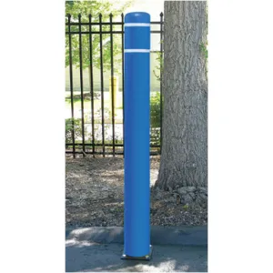 POST GUARD 122AMB Flexible Bollard Asphalt H 72 In.blue | AE9VDB 6MPV4