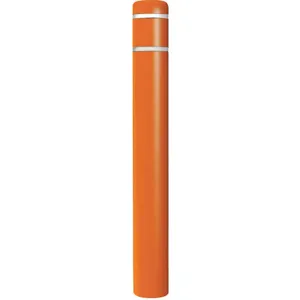 POST GUARD CL1386H Post Sleeve 7 Inch Diameter 60 Inch H Orange | AA4FUW 12L086