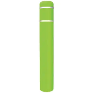 POST GUARD CL1386L72 Post Sleeve 7 Inch Diameter 72 Inch H Lime Green | AD6KTD 45K885